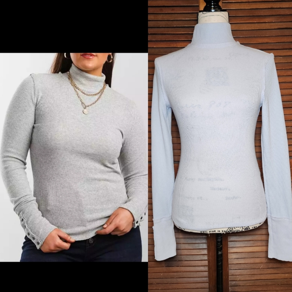We The Free Freya Thermal Mock Neck Top